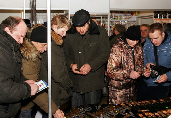 Стенд на выставке Охота и Рыбалка